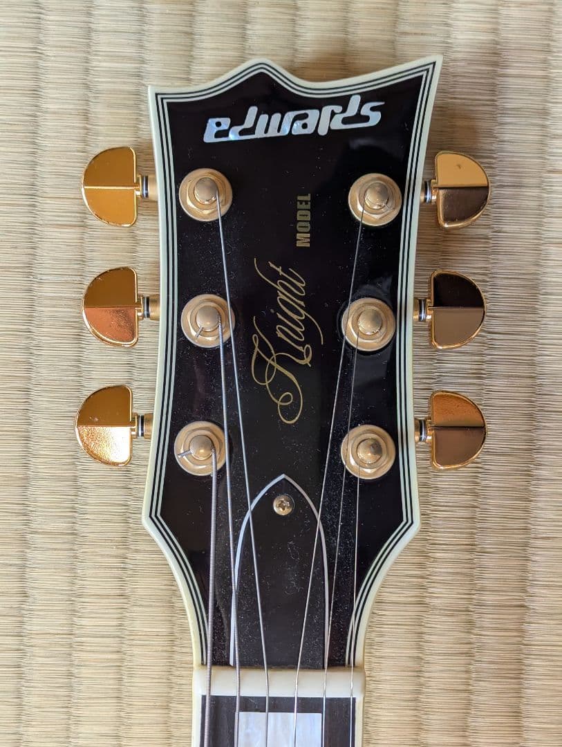 エドワーズエレキギター Edwards EKT−145c 【スノーホワイト】