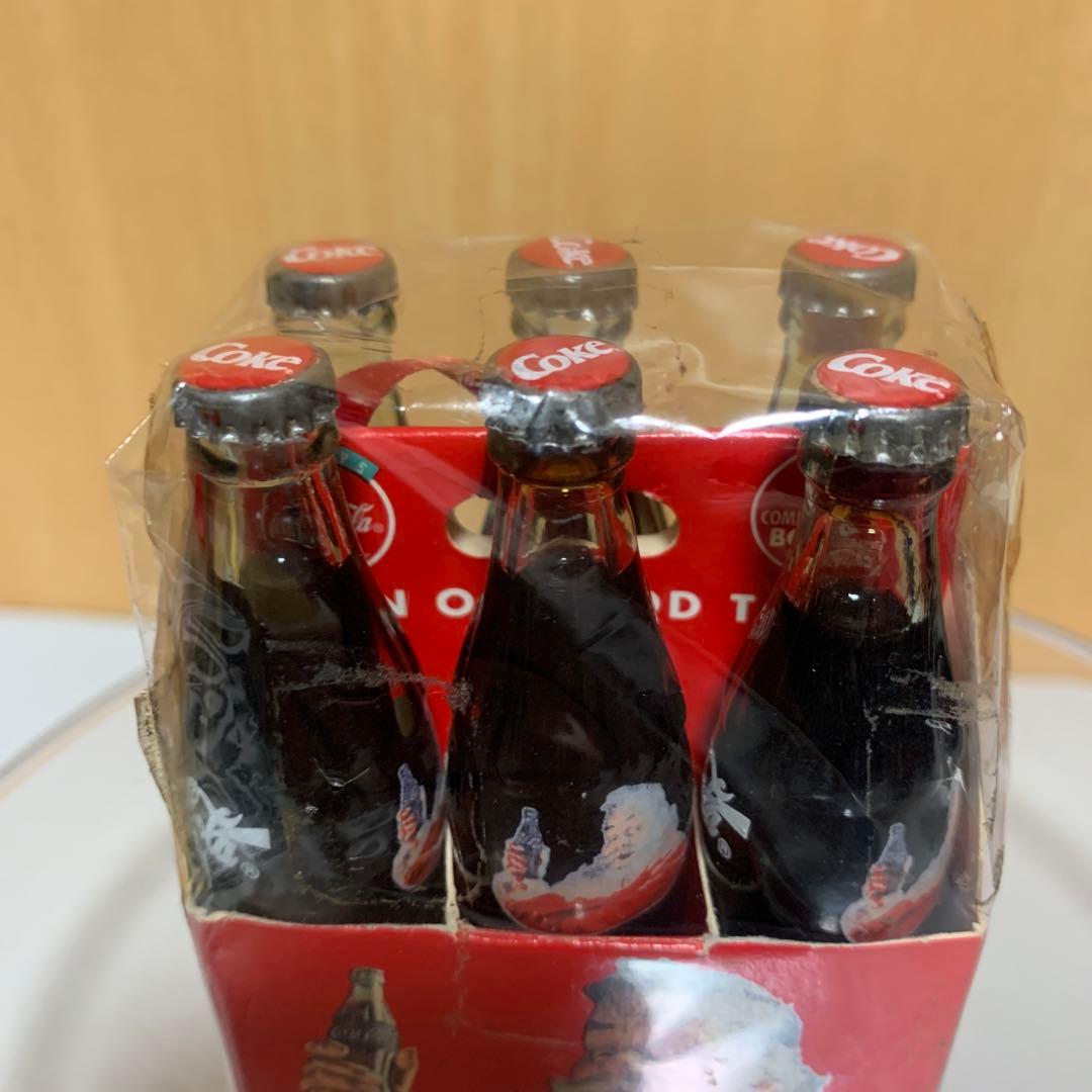 【入手困難】【希少】Coca-Cola ミニチュアボトル　6本セット　ケース付き