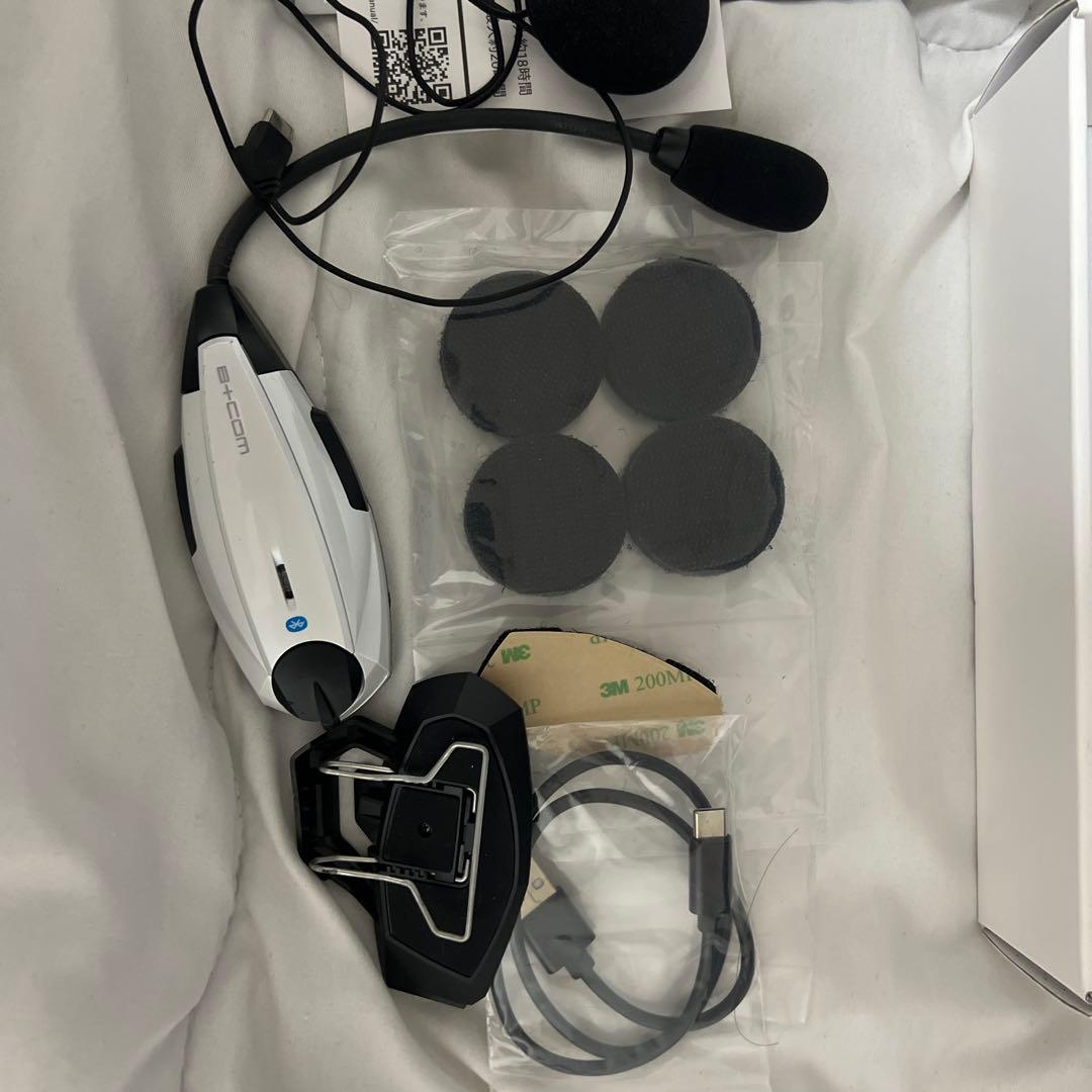 サインハウス　B＋COM ONE ビーコム インカム　ホワイト 中古