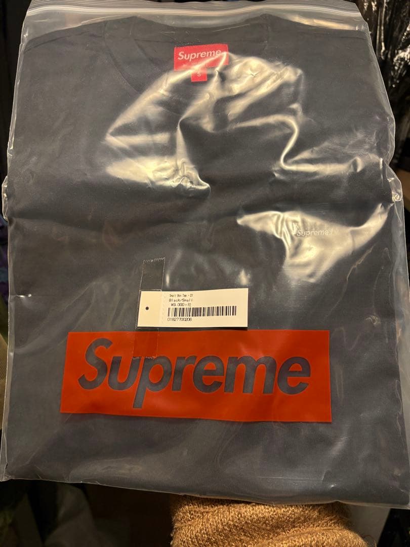 Supreme Small Box Tee ブラック S