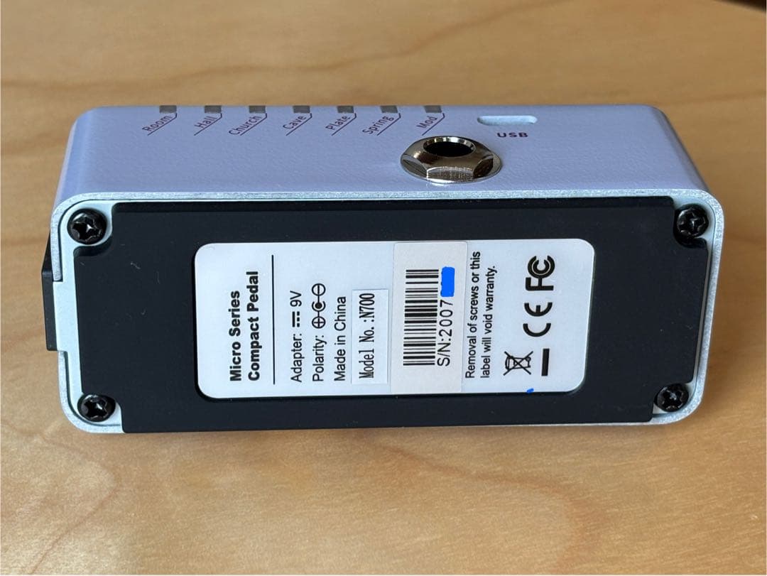 ☆ Mooer R7 リバーブ 新同美品です