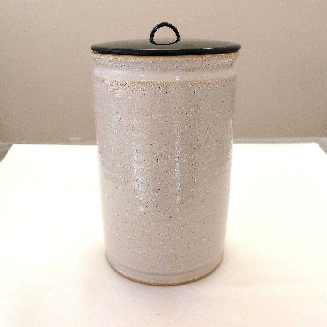 茶道具　水指　白磁　和蘭陀 「加藤藤山」作