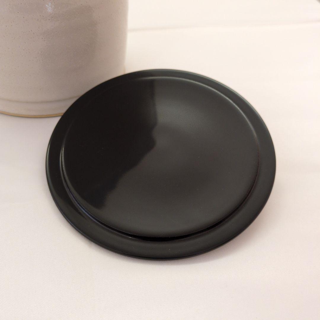 茶道具　水指　白磁　和蘭陀 「加藤藤山」作