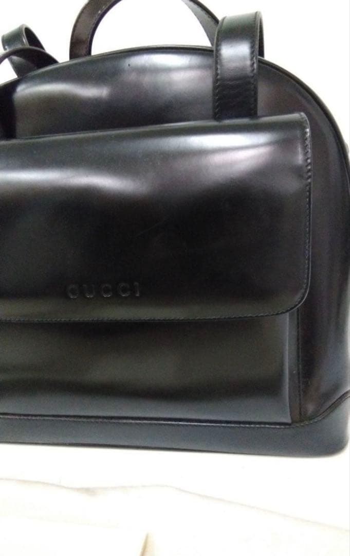 【新品未使用】GUCCI ヴィンテージ レザーバッグ