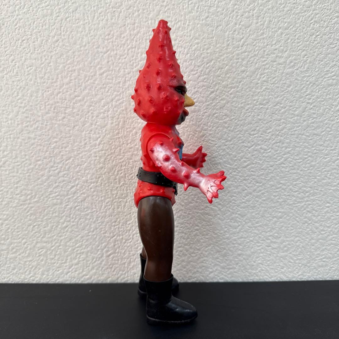 当時物　旧バンダイ　仮面ライダー　怪人　ヒトデンジャー　ソフビ