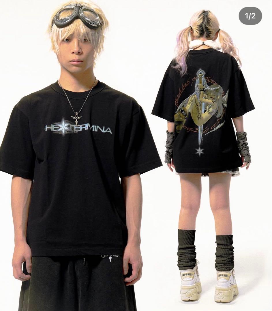 や*ー様 HexTermina Tシャツ