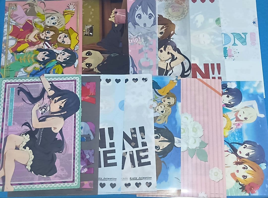 けいおん　琴吹紬　クリアファイル　36点セット　まとめ売り