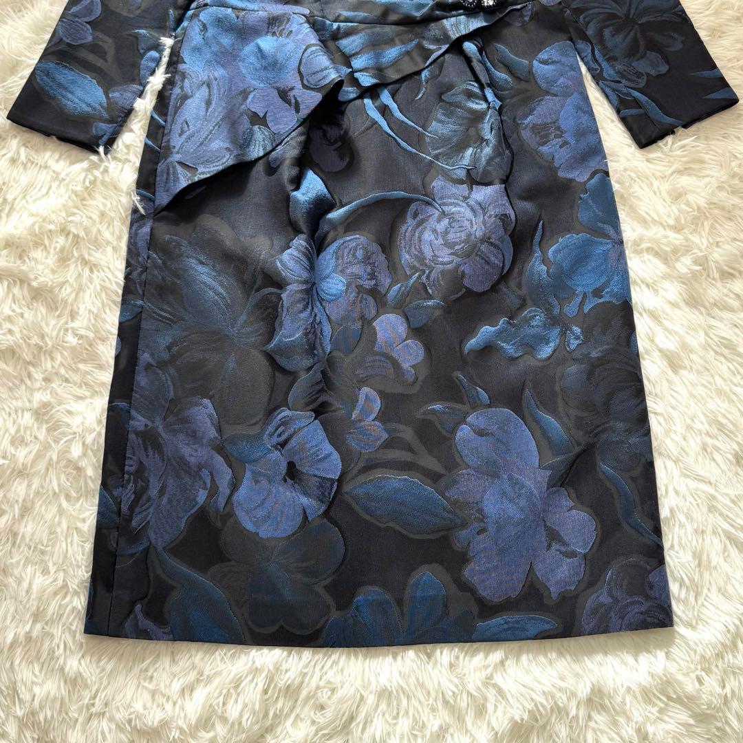 レリアン ネミカ（NEMIKA）フラワージャカード ワンピース フォーマル 9号