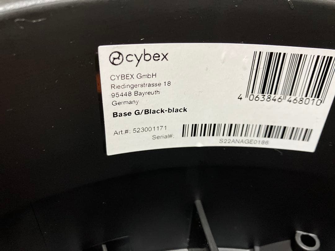 【美品】サイベックス ベースG ブラック