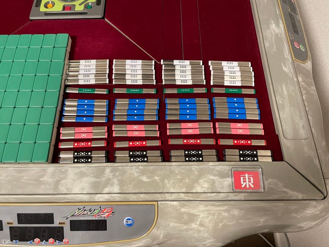 業務用全自動麻雀卓 雀豪DOME 忍者B4枠 サイドテーブル