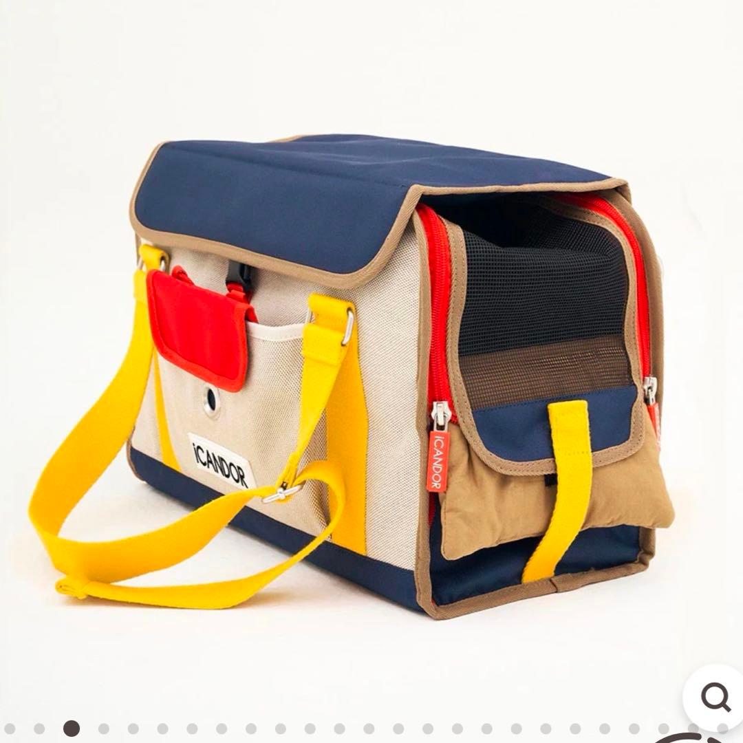 iCANDOR i BAG (SASSY CREAM) Ｌサイズ　ペットキャリー