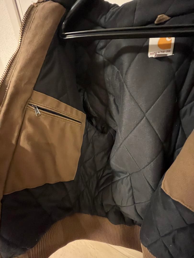 Carhartt アクティブジャケット　ダークブラウン