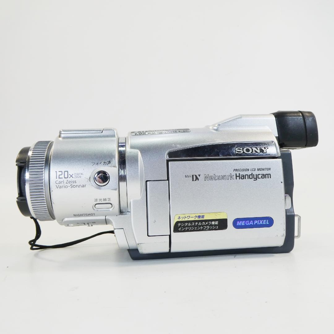 動作品 ソニーDCR-TRV70 MiniDV ビデオカメラ DVDダビングに
