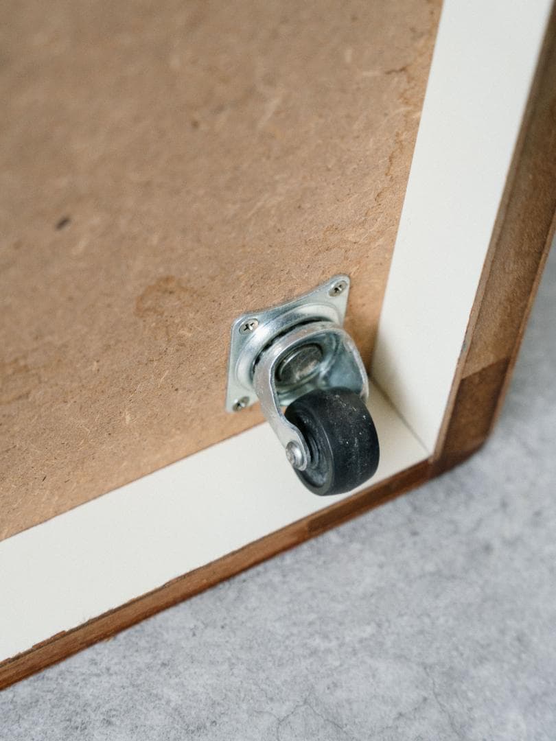 vintage サイドボード 収納 スツール キャスター付 レトロ モダン