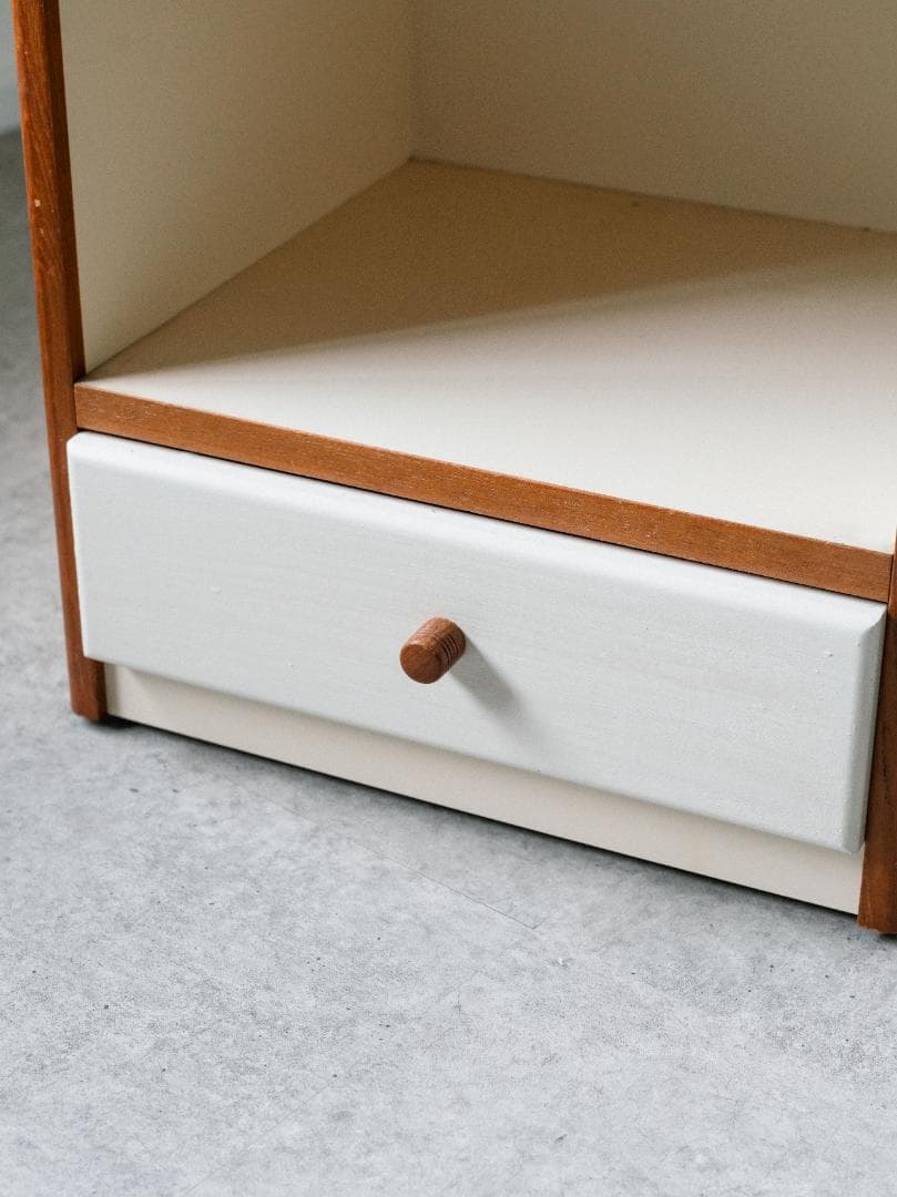 vintage サイドボード 収納 スツール キャスター付 レトロ モダン