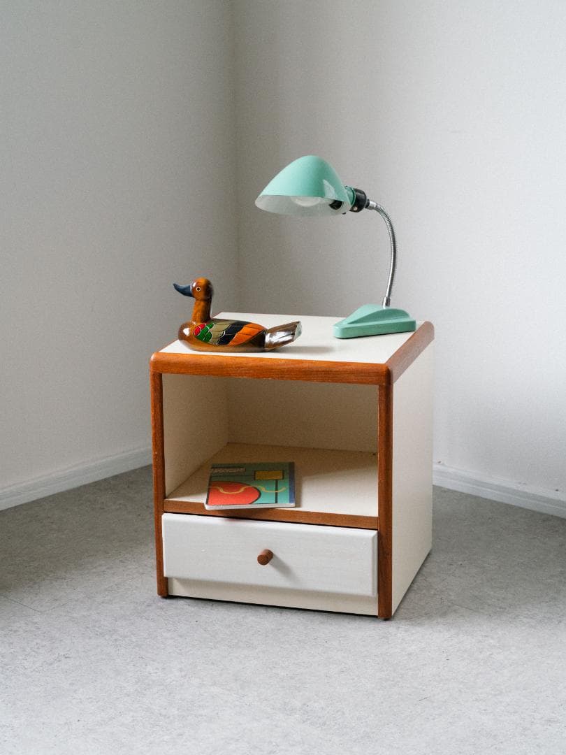 vintage サイドボード 収納 スツール キャスター付 レトロ モダン