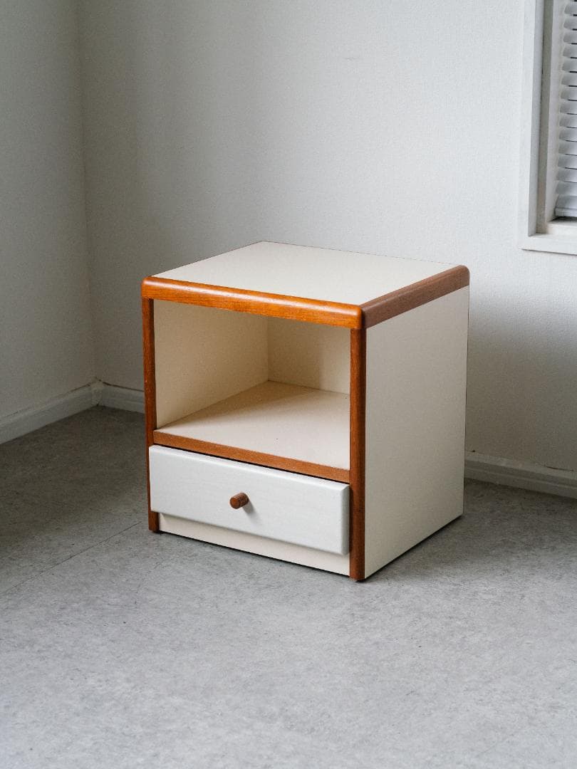 vintage サイドボード 収納 スツール キャスター付 レトロ モダン