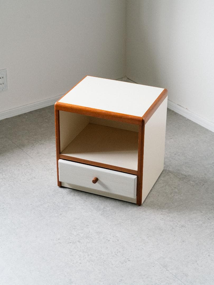 vintage サイドボード 収納 スツール キャスター付 レトロ モダン