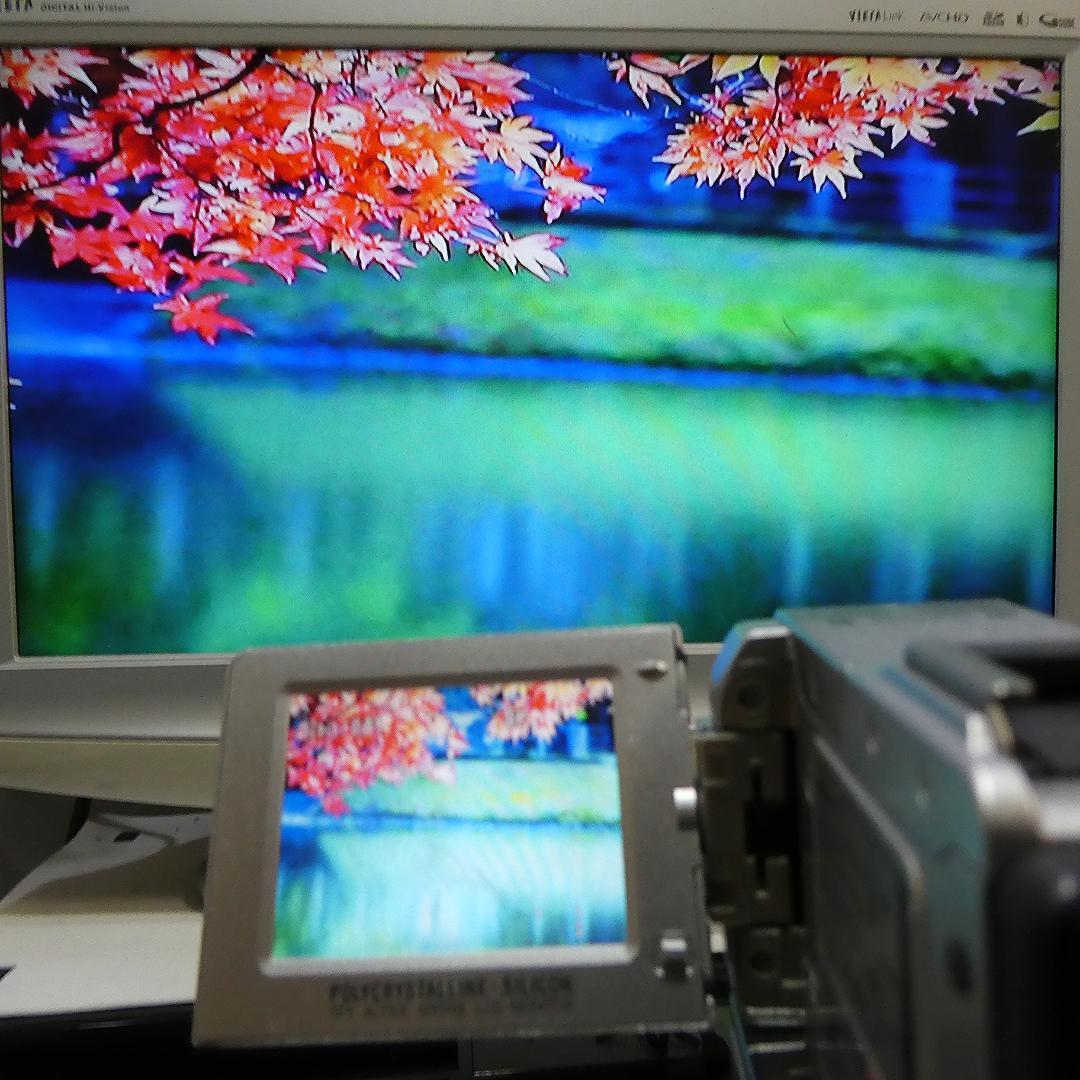 動作良好 ビクター GR-DVP9 MiniDVビデオカメラ　DVD化に最適