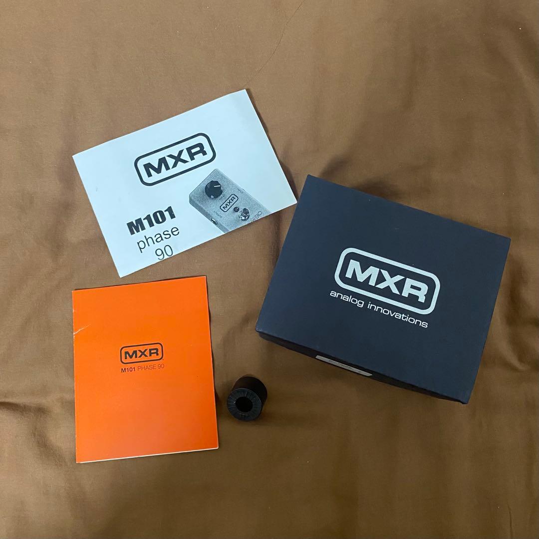 MXR phase 90 外箱、取説、ゴムキャップ付属