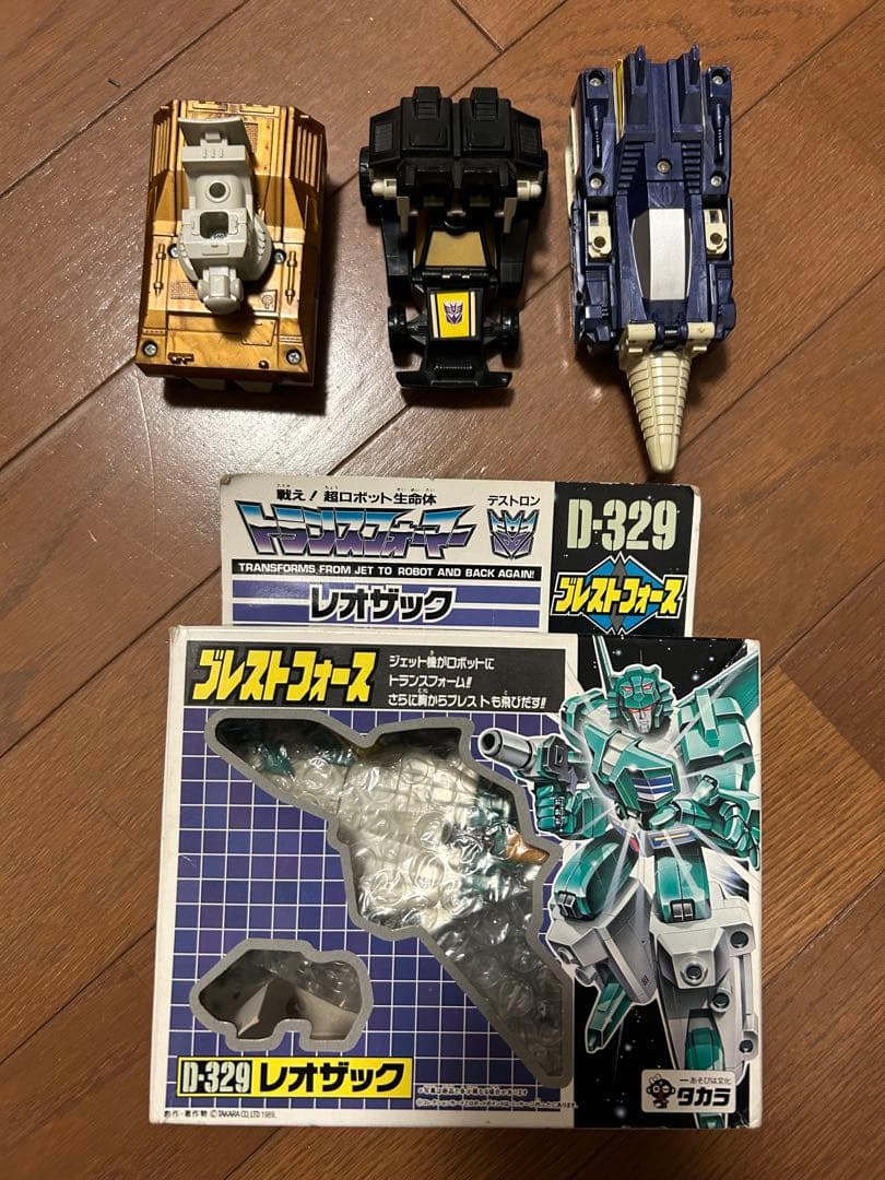 トランスフォーマーV ブレストフォースまとめ売り ライオカイザー 当時