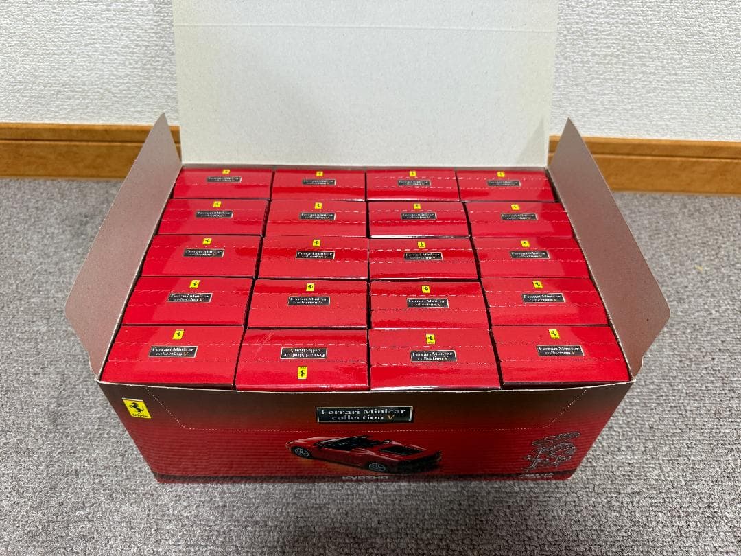 京商 1/64 フェラーリ ミニカーシリーズ V