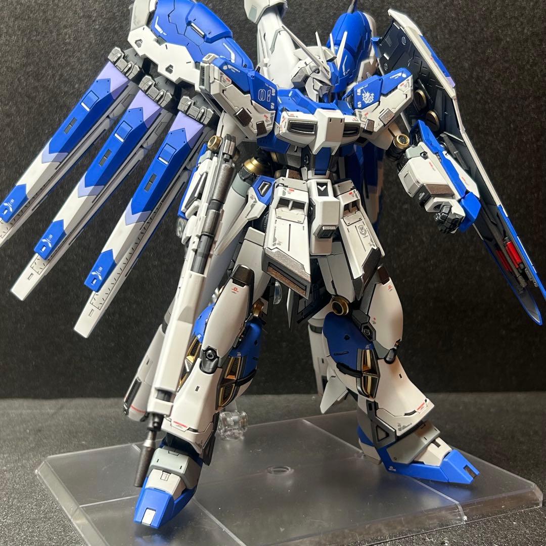 rg hi-ν ガンダム　全塗装　完成品