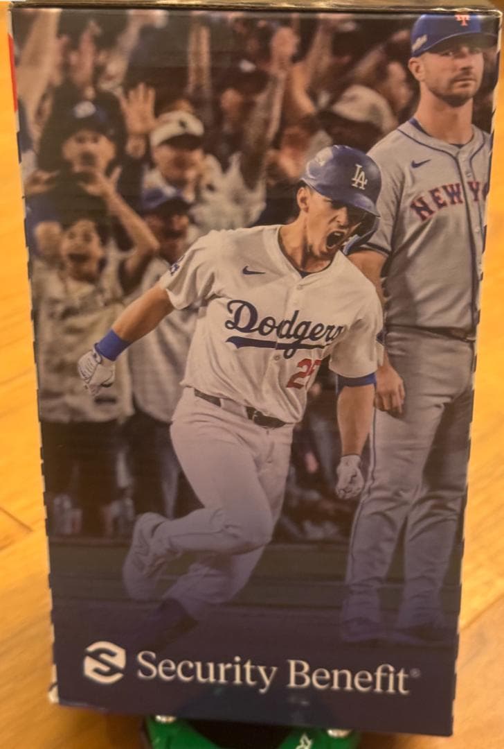 トミーエドマン☆スタジアム限定配布☆ボブルヘッド☆未開封☆背番号: 25