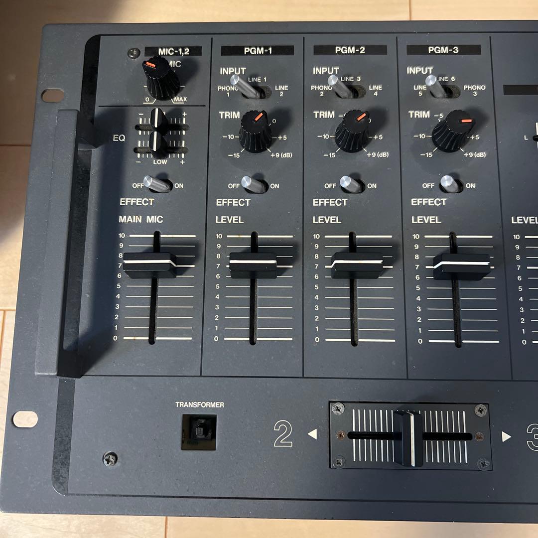 Vestax PMC-15SL DJミキサー　90年代オールドVestax