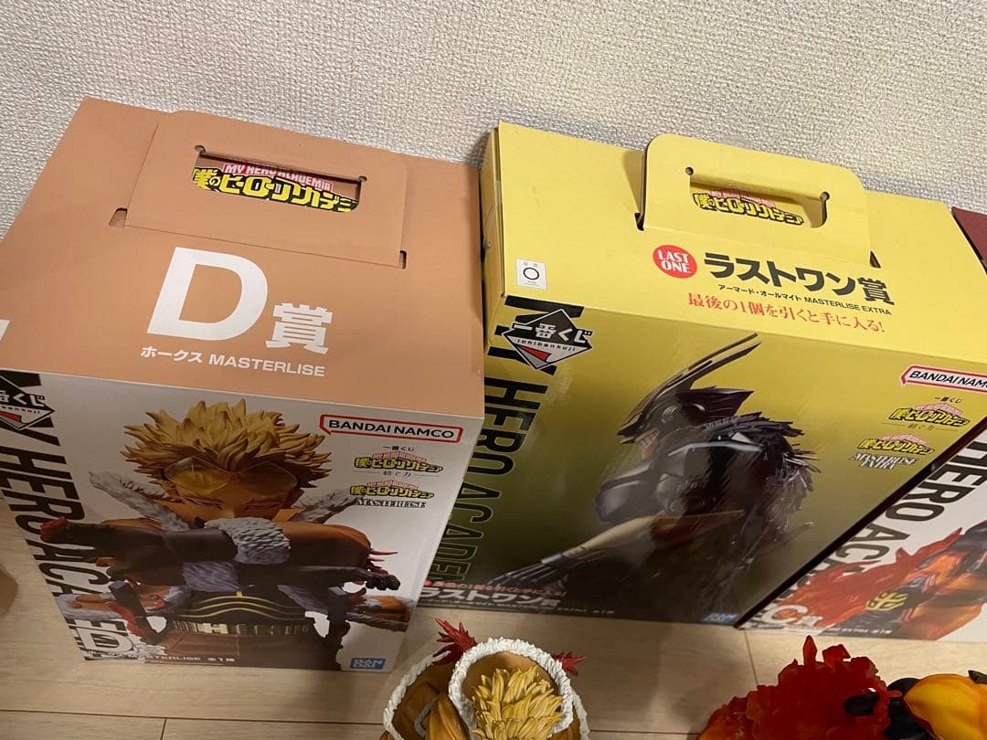 一番くじ　僕のヒーローアカデミア　紡ぐ力　フィギュア　ラストワン賞　C賞　D賞