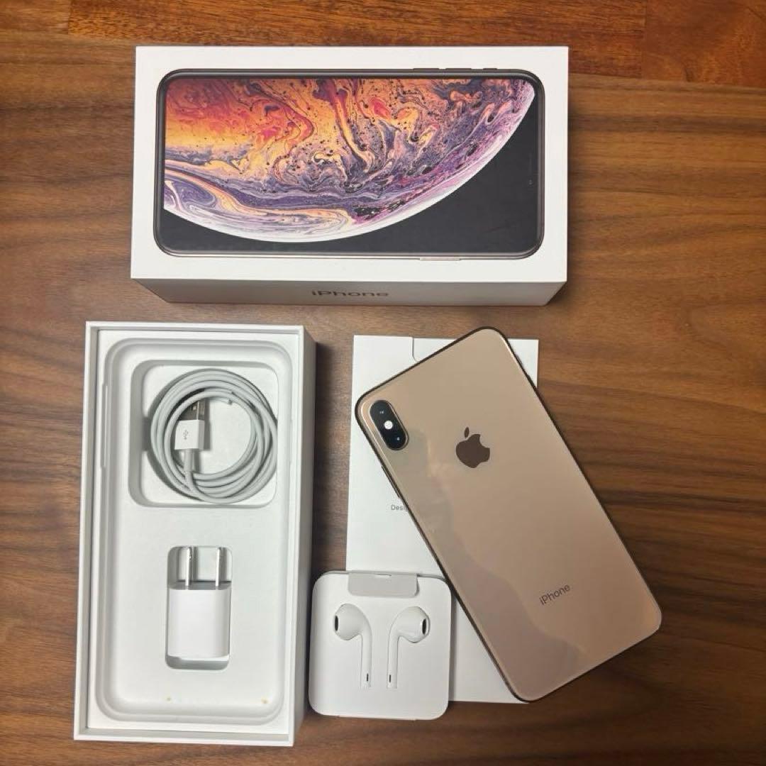 Apple iPhone XS Max ゴールド 512GB 本体♪