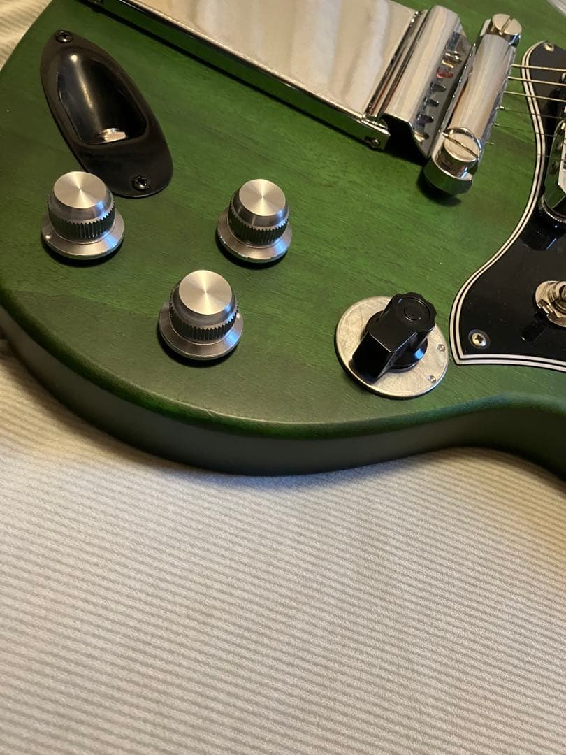 ギター epiphone sg classic inverness green