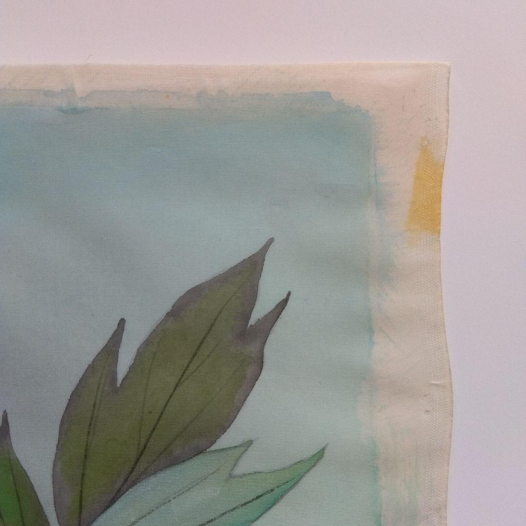 【展示済】牡丹 ぼたん ボタン 絵画 油彩画 peony