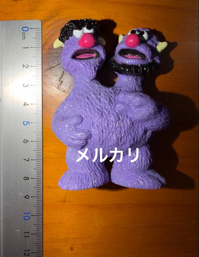 ヴィンテージ セサミ ツーヘッドモンスター ジムヘンソン フィギュア アメトイ