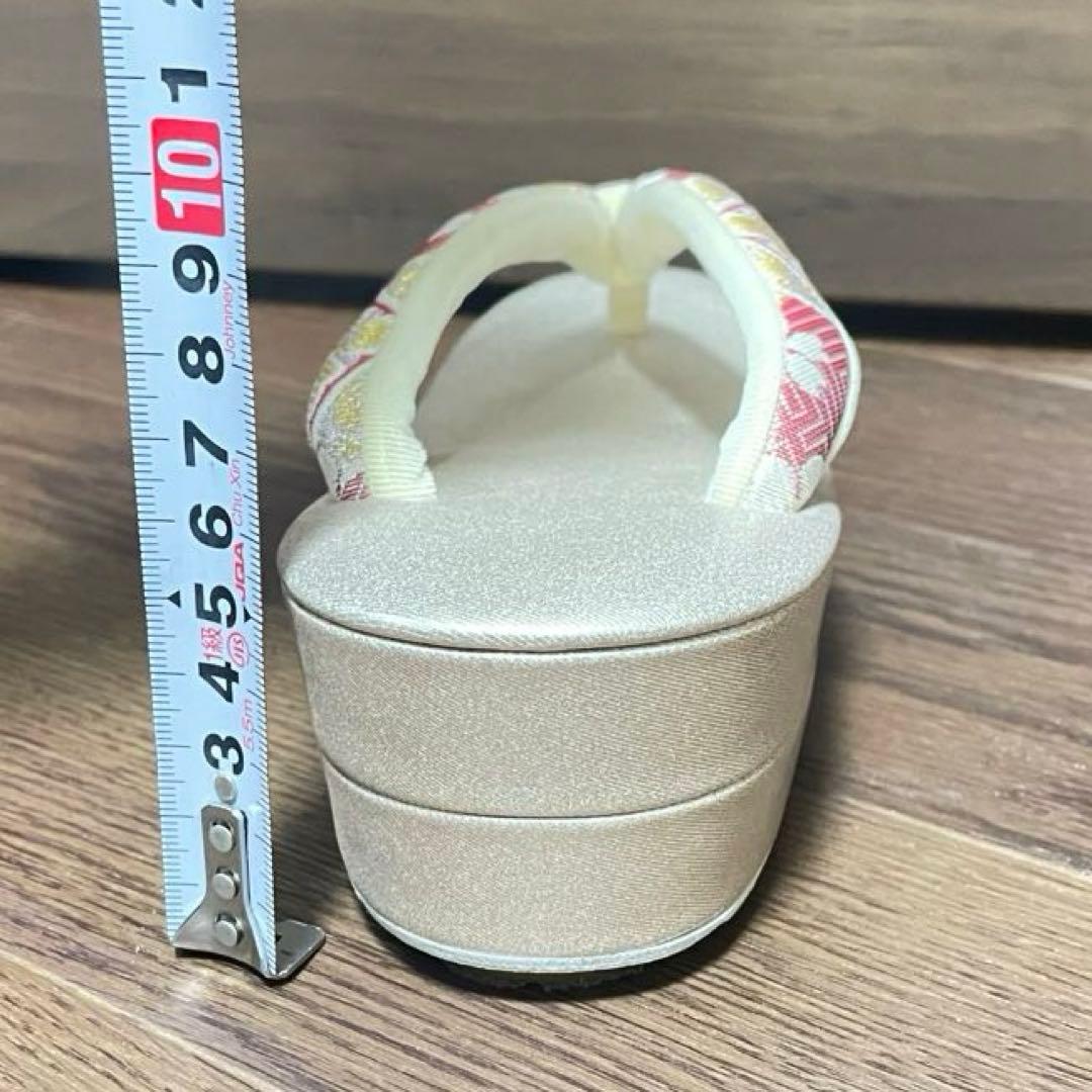 帯地の豪華な振袖用 バック 草履 セット（ふっくら鼻緒で痛くなりにくい♪）