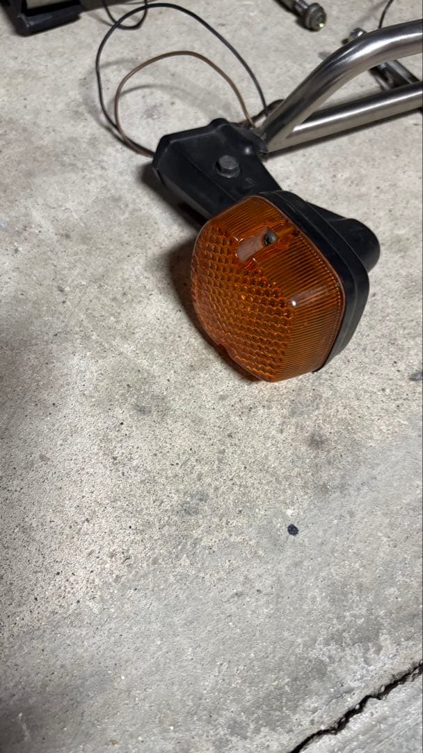 ホーク3 サイドグリップ　純正ウインカー前後セット