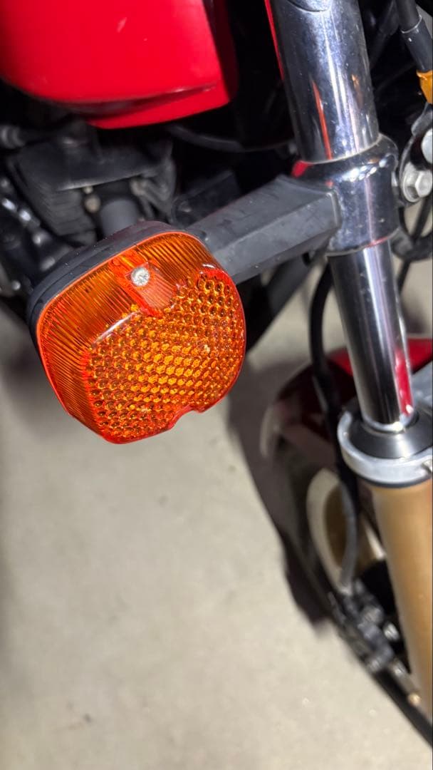 ホーク3 サイドグリップ　純正ウインカー前後セット