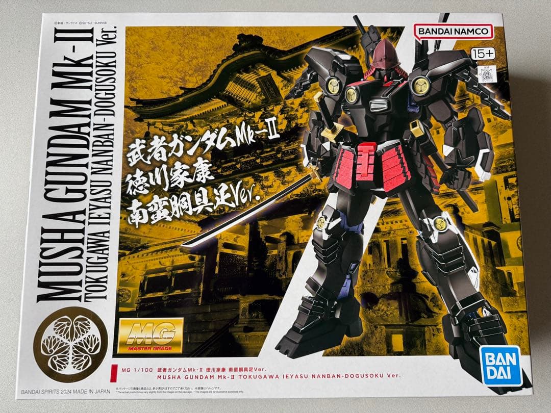 MG 1/100 武者ガンダムMk-II 徳川家康 南蛮胴具足Ver. ガンプラ