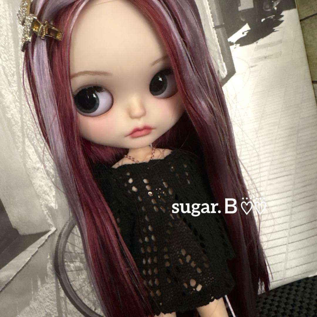 アイシードールカスタム❤︎薄パープル×濃パープル❤︎