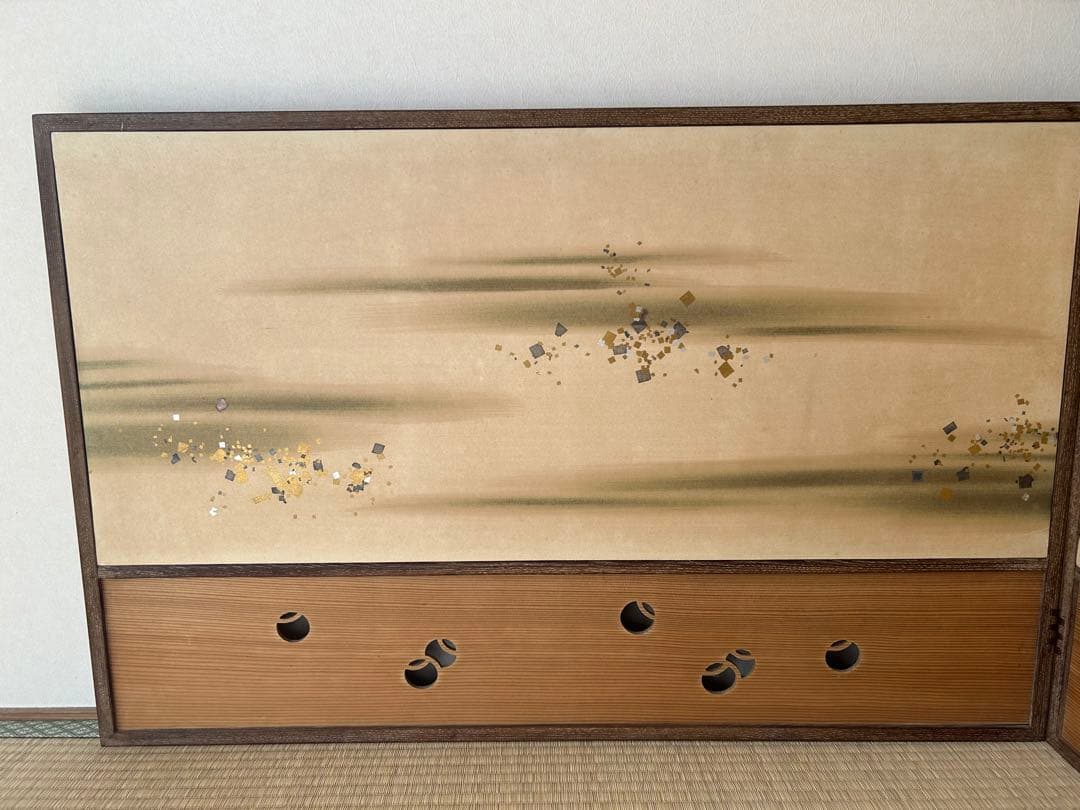 茶道　風炉先屏風　ふろさきびょうぶ