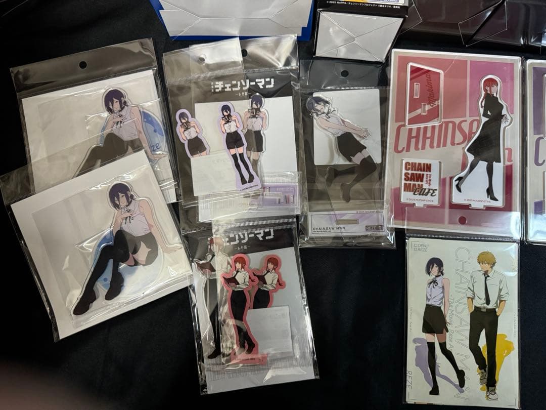 チェンソーマンレゼ編 レゼ アクスタ 缶バッジ ちみけもますこっと 一部マキマ