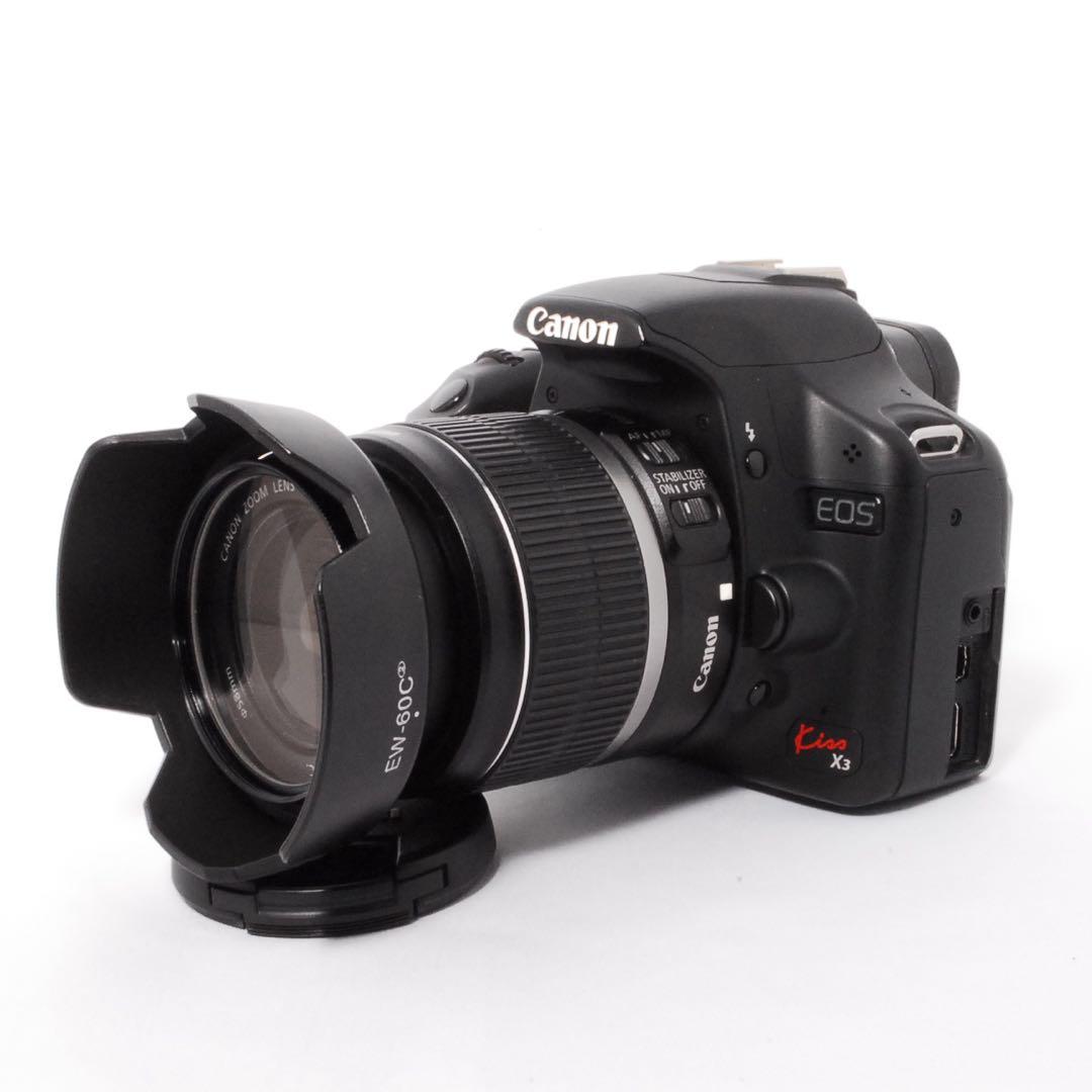 元箱付き◆Canon Kiss X3◆手ぶれ補正付き◆一眼レフカメラ◆おまけ多数