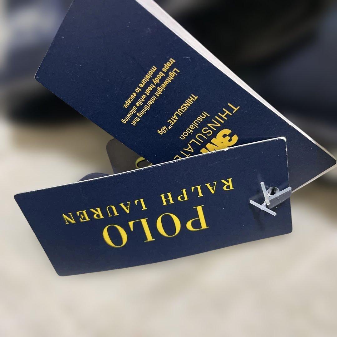 Ralph Lauren ダークグリーン チェック 手袋