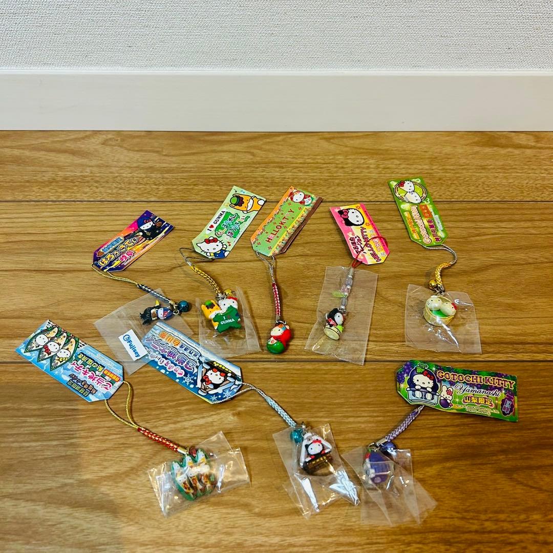 ハローキティストラップのまとめ売り