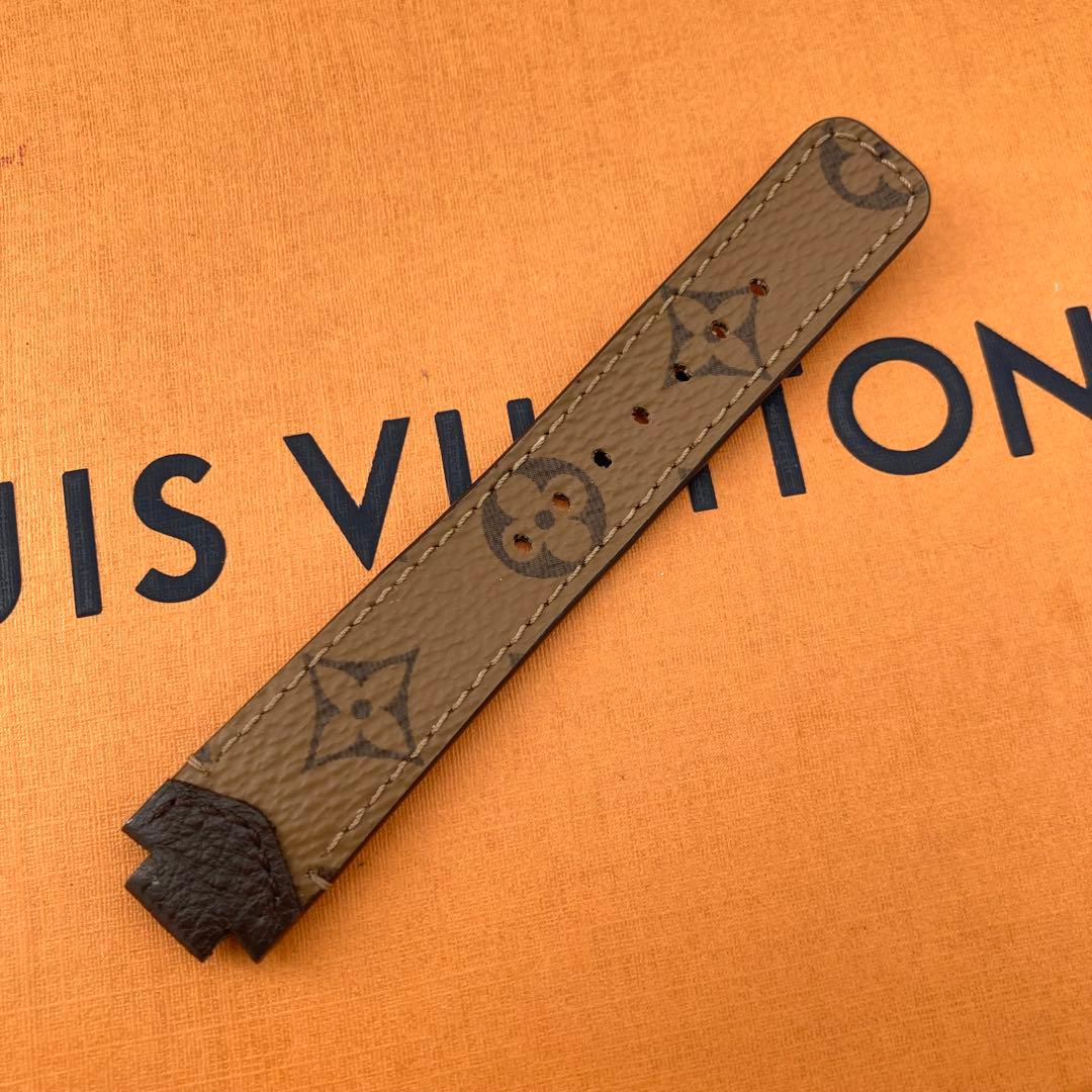 極美品 ルイヴィトン タンブール 純正ベルト モノグラムリバース 腕時計用 完売
