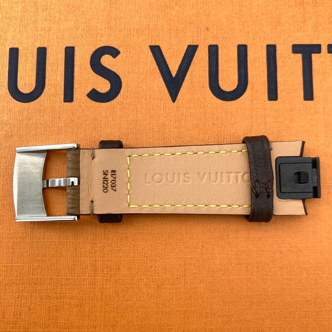 極美品 ルイヴィトン タンブール 純正ベルト モノグラムリバース 腕時計用 完売