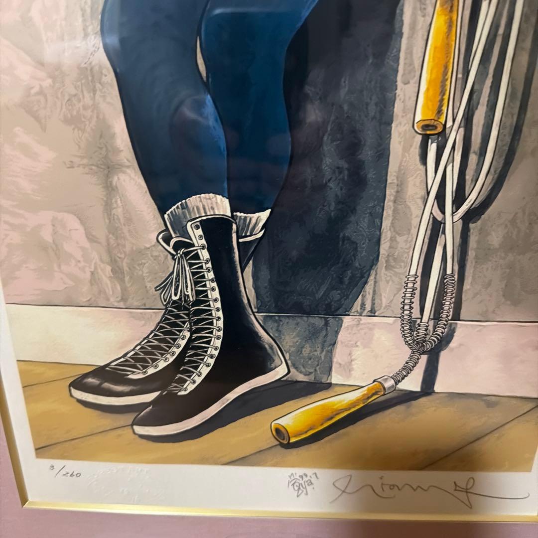 良番 あしたのジョー 3/260 COME BACK ちばてつや 版画