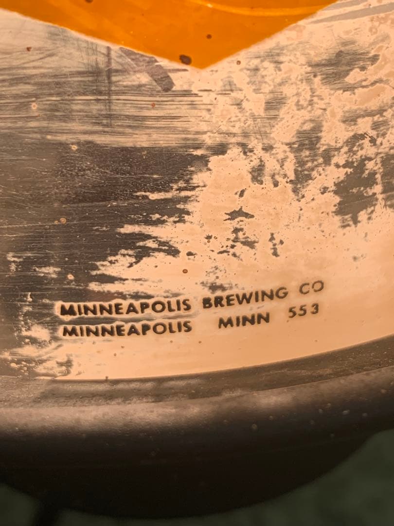 ビンテージ　1950s ゴールデン.グレインベルト.ビール　広告ランプ