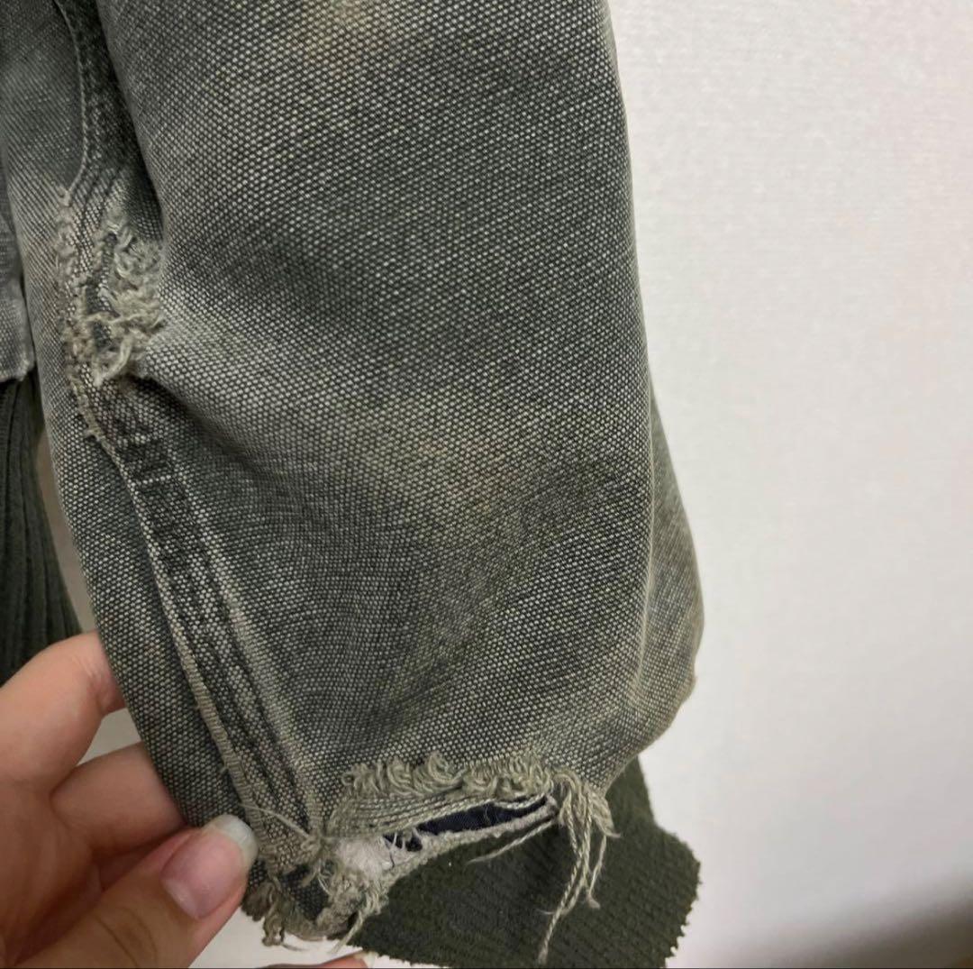 じ*ち様 Carhartt フード付きグレージャケット