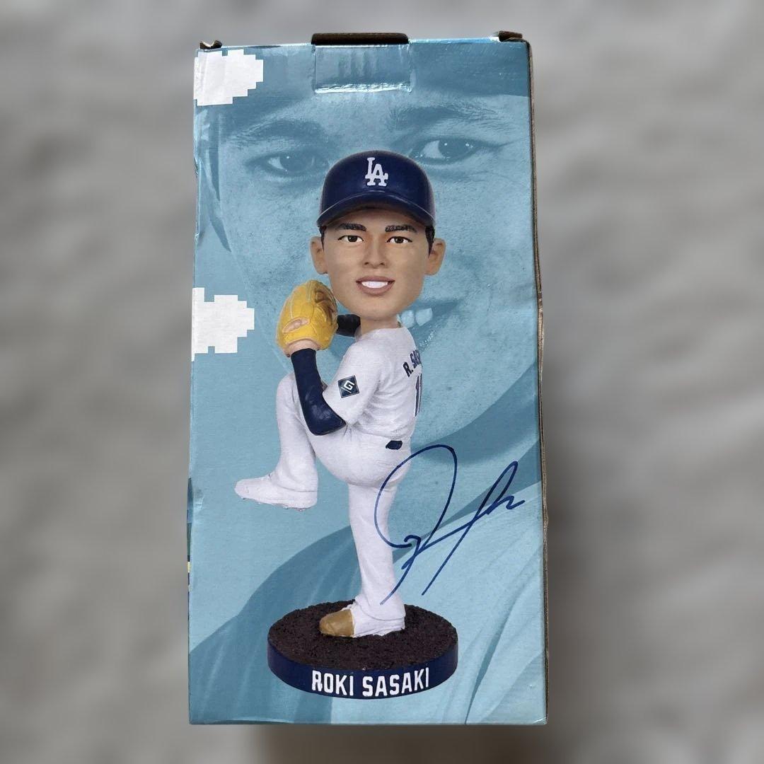 【佐々木朗希】ボブルヘッド　ドジャース　フィギュア